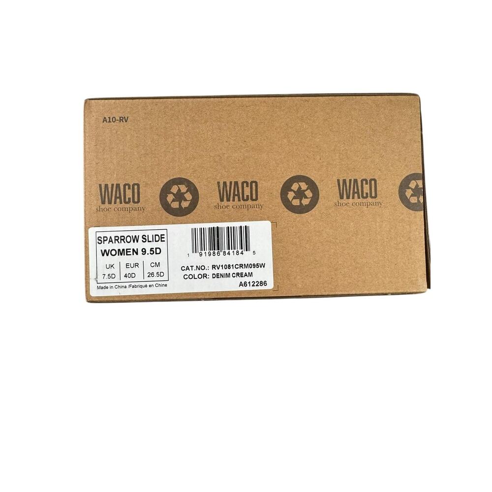Waco Shoe Company REVITALIGN Women's Sparrow Sneaker,‎ Cream, 9.5 Wide - Picture 2 of 8